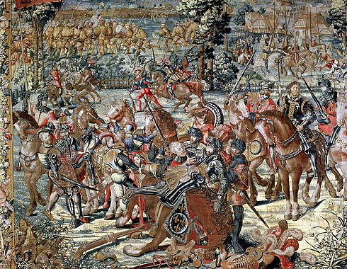 Bataille de Pavie - La capture de François Ier de France